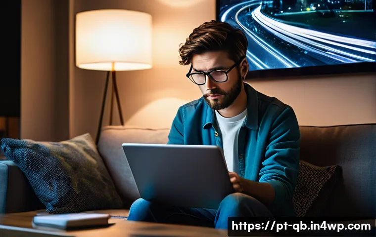 정보 다이어트법의 성공적인 접근법 - **Prompt: "A young adult (around 25-35 years old), dressed in casual, comfortable clothing, sits slu...