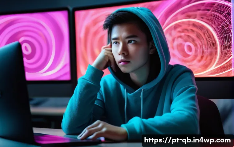 정보 다이어트법을 위한 실천 다이어리 - **Prompt 1: The Digital Deluge**
    "A young adult, gender-neutral, sitting at a desk surrounded by...