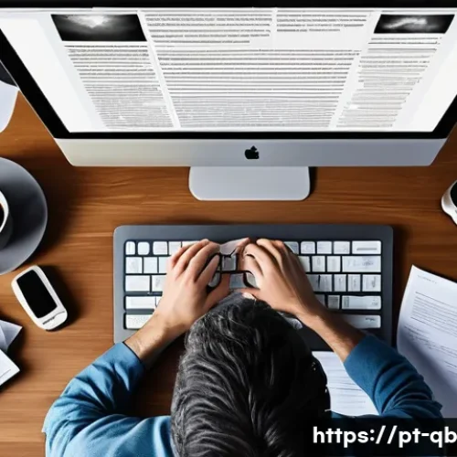 효율적인 정보 정리 습관 기르기 - **Digital Chaos Overload**
    A highly detailed, realistic image of an adult person, in their late ...